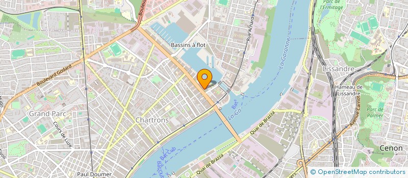localisation de l'entreprise DESIGN STUDIO G2 à BORDEAUX