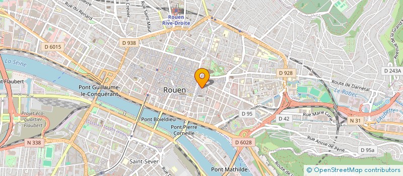 localisation de l'entreprise DESIGN STUDIO MHG  ROUEN