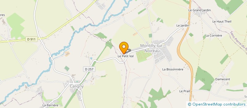 localisation de l'entreprise DESIGN SUPPORT à MONTILLY-SUR-NOIREAU