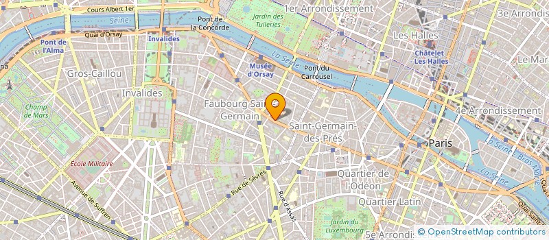 localisation de l'entreprise DESIGN & TECHNOLOGIES à PARIS