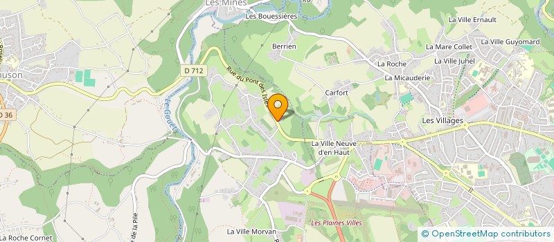 localisation de l'entreprise DESIGN TINT  PLOUFRAGAN