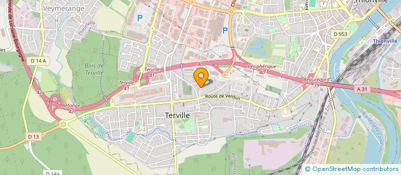 localisation de l'entreprise DESIGN & TRAVAUX à TERVILLE