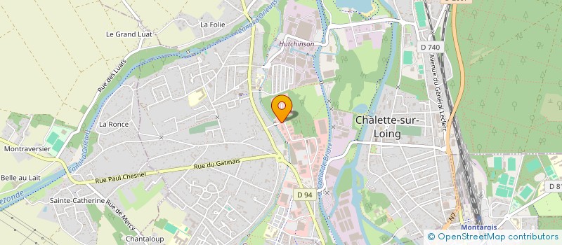 localisation de l'entreprise DESIGN VEHICLE GREEN POWER à CHALETTE-SUR-LOING