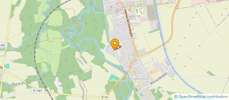 localisation de l'entreprise DESIGNEERING  FRIGNICOURT