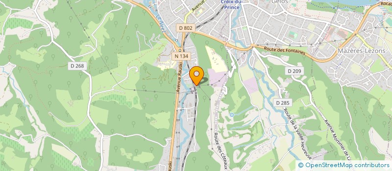 localisation de l'entreprise DESIGNFACADES  BESINGRAND