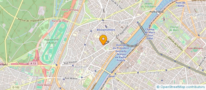 localisation de l'entreprise DESIGNFLOORING à PARIS