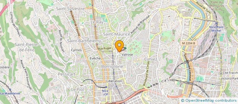 localisation de l'entreprise DESIGNORI CHOCHOIS à NICE