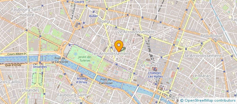 localisation de l'entreprise DESIGNPACK GALLERY ON LINE à PARIS