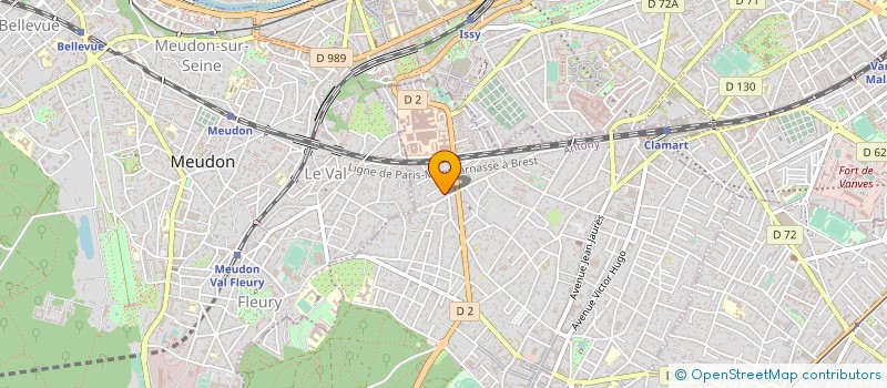 localisation de l'entreprise DESIGNPLATRE CDG à CLAMART