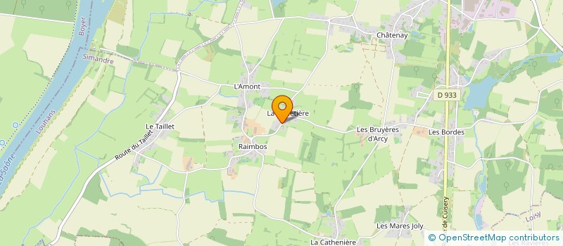 localisation de l'entreprise DESIGNUM REALISATION  SIMANDRE