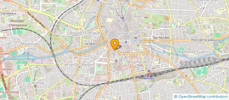 localisation de l'entreprise DESILLE INVESTISSEMENTS  RENNES