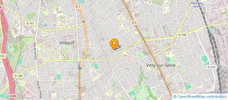 localisation de l'entreprise DESIM  VITRY-SUR-SEINE