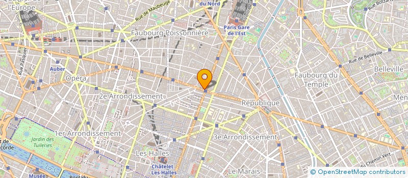 localisation de l'entreprise DESIR  PARIS 10