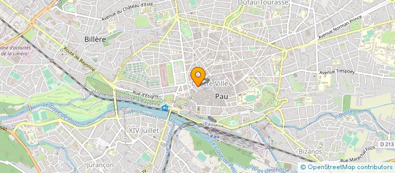 localisation de l'entreprise DESIR D 'A.I.L.E.S à PAU