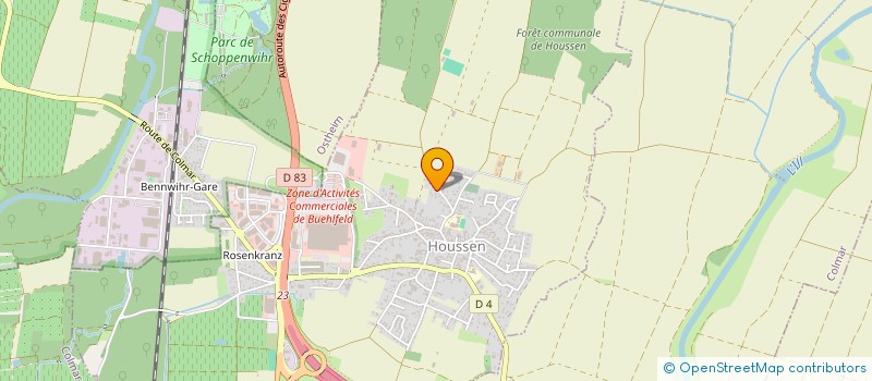 localisation de l'entreprise DESIR D'EVASION  AMMERSCHWIHR