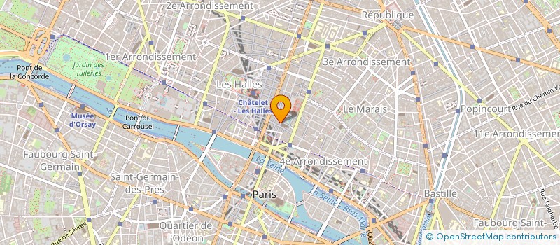 localisation de l'entreprise DESIR DEVELOPPEMENT DE L'ENSEIGNEMENT SUPERIEUR L'INNOVATION ET LA RECHERCHE EN EUROPE  PARIS