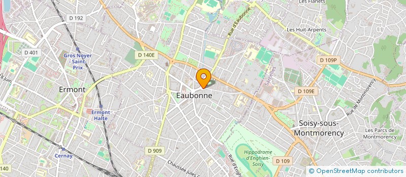 localisation de l'entreprise DESIR PEINTURE à EAUBONNE