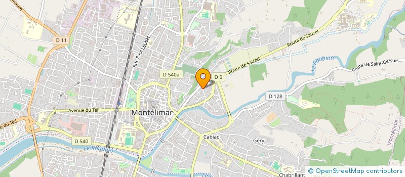 localisation de l'entreprise DESIRE à MONTELIMAR
