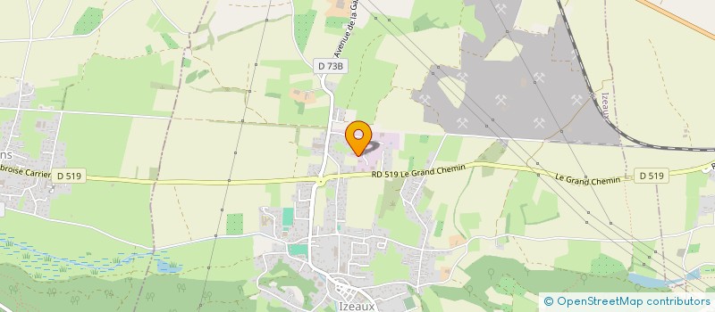 localisation de l'entreprise DESIRE  IZEAUX