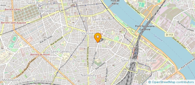 localisation de l'entreprise DESIRE  BORDEAUX