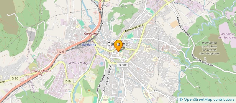 localisation de l'entreprise DESIRE à GARDANNE