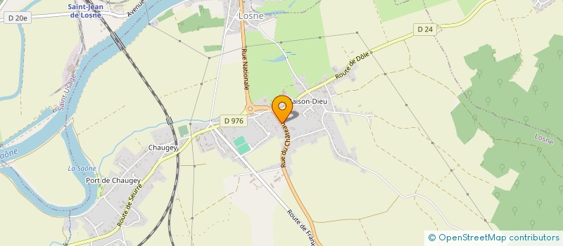 localisation de l'entreprise DESIRE  LAPERRIERE-SUR-SAONE