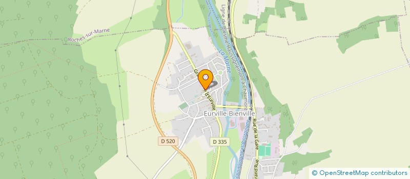 localisation de l'entreprise DESIRE à EURVILLE-BIENVILLE