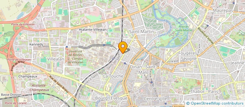 localisation de l'entreprise DESIRE  RENNES