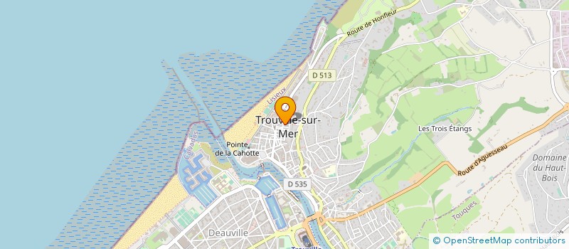 localisation de l'entreprise DESIRE à TROUVILLE-SUR-MER