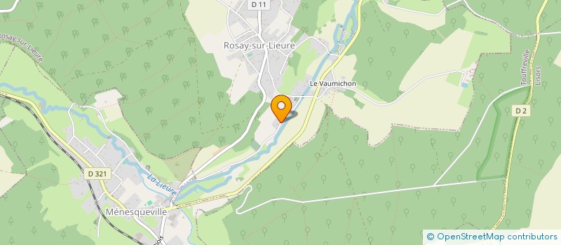 localisation de l'entreprise DESIRE DUPONT  ROSAY-SUR-LIEURE