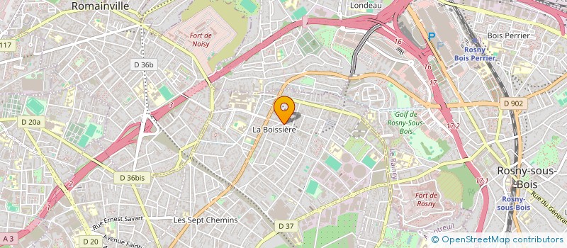 localisation de l'entreprise DESIRE ET DEVIENS à MONTREUIL