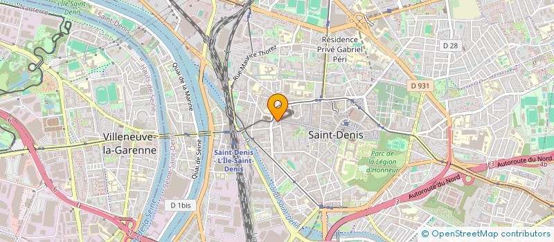 localisation de l'entreprise DESIRE ET DEVIENS à SAINT-DENIS