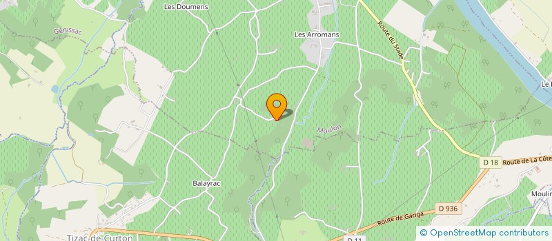 localisation de l'entreprise DESIRE FACADES  MOULON