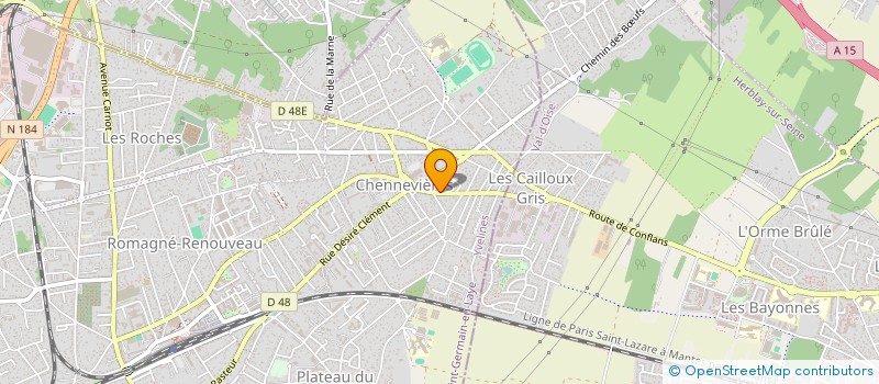 localisation de l'entreprise DESIRE FOOD LINK  CONFLANS-SAINTE-HONORINE