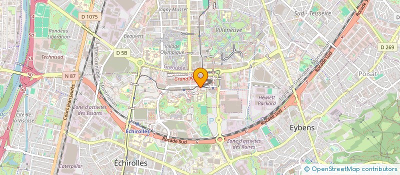 localisation de l'entreprise DESIRE LARAVINE  ECHIROLLES