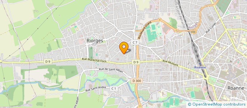 localisation de l'entreprise DESIREE à RIORGES