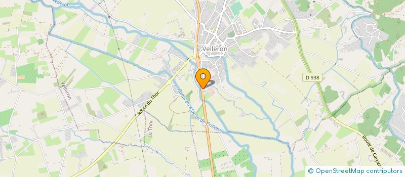 localisation de l'entreprise DESIREE  VELLERON