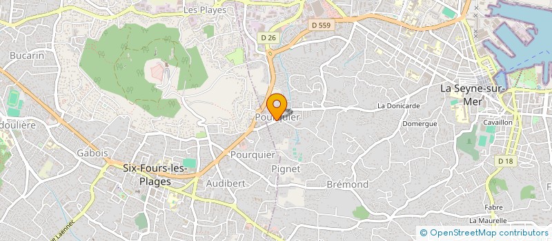 localisation de l'entreprise DESIREE à LA SEYNE SUR MER