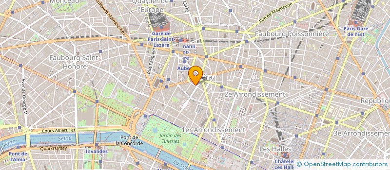 localisation de l'entreprise DESIREE CLARY à PARIS