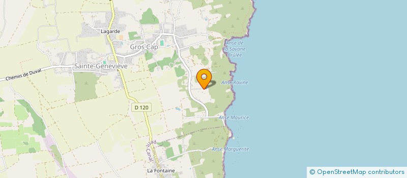 localisation de l'entreprise DESIREE MP à PETIT-CANAL