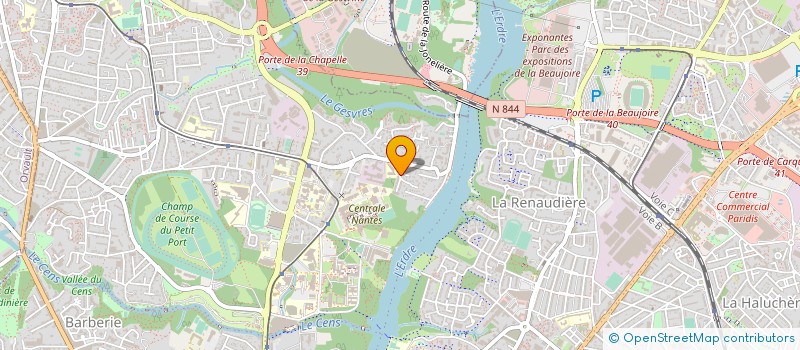 localisation de l'entreprise DESIREELLE à NANTES