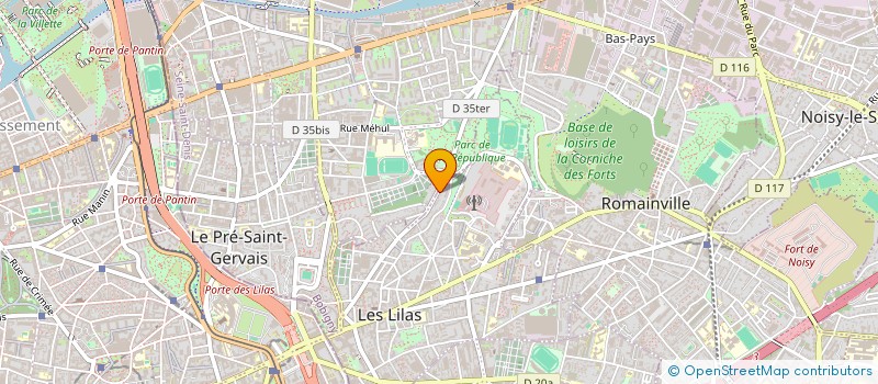 localisation de l'entreprise DESIRO CULTO  LES LILAS