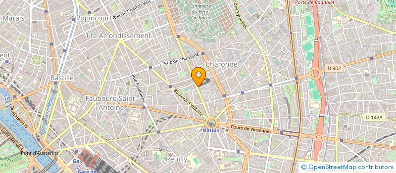 localisation de l'entreprise DESIRS D'IMAGES  PARIS