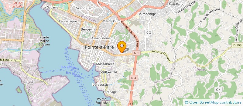 localisation de l'entreprise DESIRS DU PALAIS à LES ABYMES