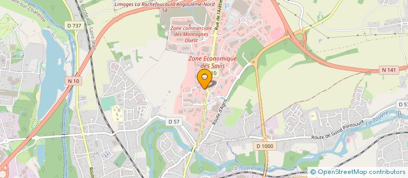 localisation de l'entreprise DESJARDIN FINANCIERE ET INVESTISSEMENTS à CHAMPNIERS