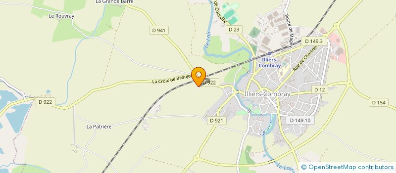 localisation de l'entreprise DESJARDINS & SAPIENZA à ILLIERS-COMBRAY