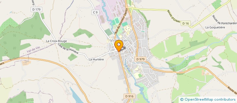 localisation de l'entreprise DESJIS à VIMOUTIERS
