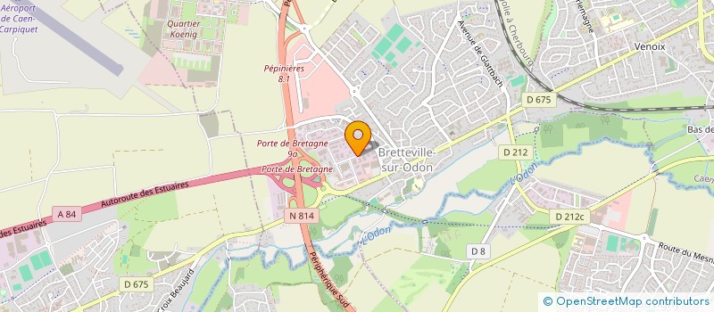 localisation de l'entreprise DESKALS à BRETTEVILLE-SUR-ODON