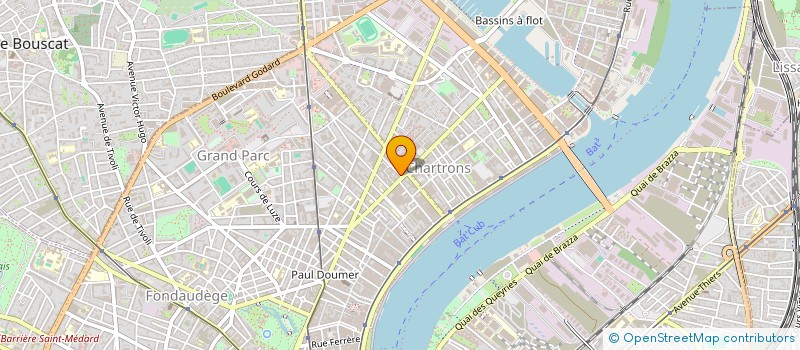 localisation de l'entreprise DESKI à BORDEAUX