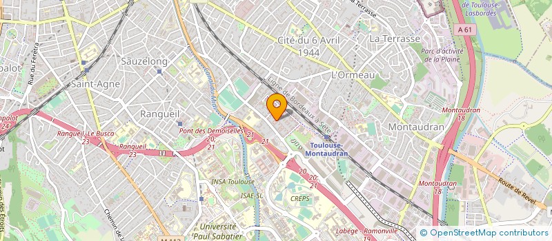localisation de l'entreprise DESKOFF à TOULOUSE